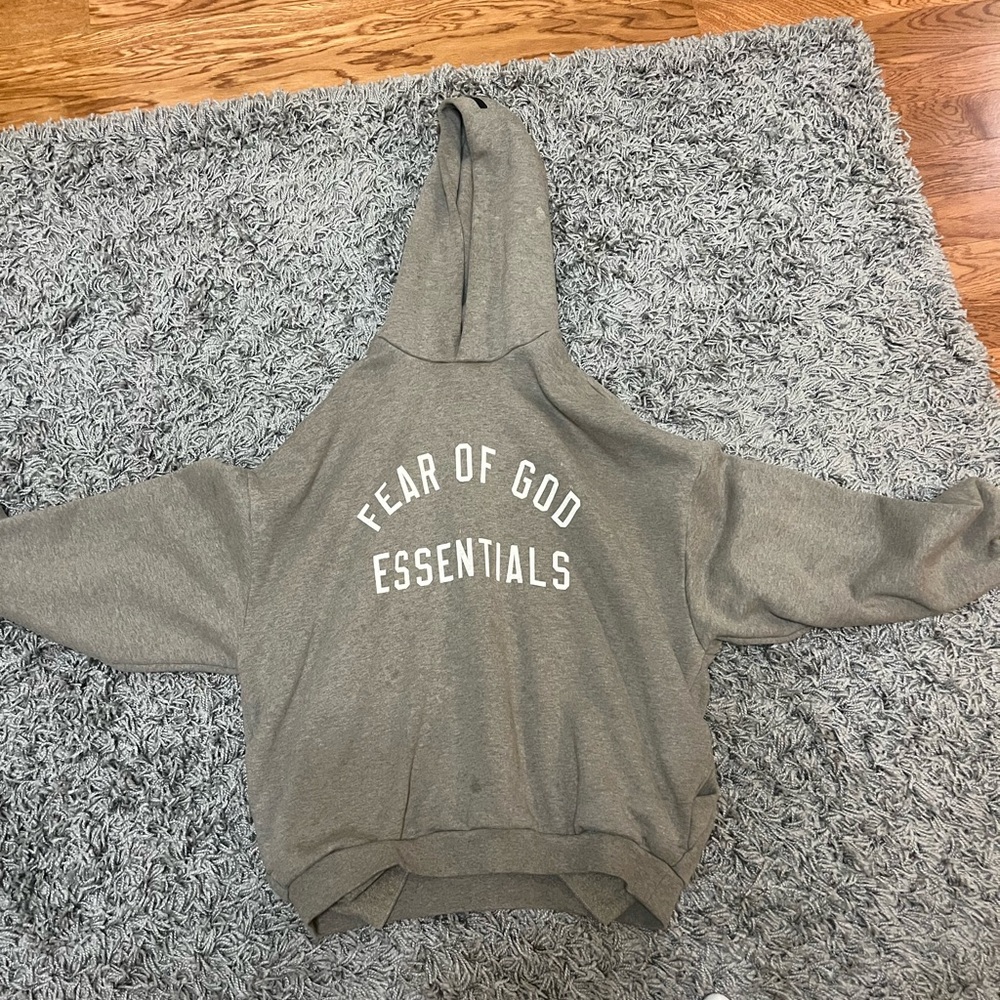 Essentials Gray Hoodie